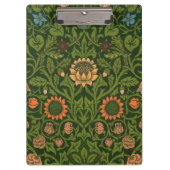 William Morris Violet en Columbine Art Rug Klembord (Voorkant)