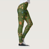 William Morris Violet en Columbine Art Rug Leggings (Rechts)