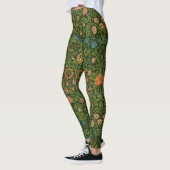 William Morris Violet en Columbine Art Rug Leggings (Links)