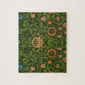 William Morris Violet en Columbine Art Rug Legpuzzel (Verticaal)