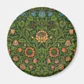 William Morris Violet en Columbine Art Rug Magneet (Voorkant)
