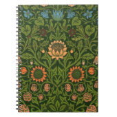 William Morris Violet en Columbine Art Rug Notitieboek (Voorkant)