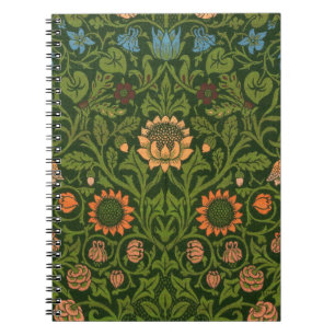 William Morris Violet en Columbine Art Rug Notitieboek