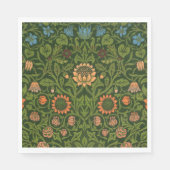 William Morris Violet en Columbine Art Rug Servet (Voorkant)