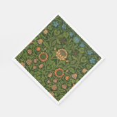 William Morris Violet en Columbine Art Rug Servet (Hoek)
