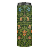 William Morris Violet en Columbine Art Rug Thermosbeker (Achterkant)