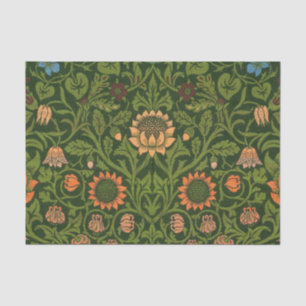 William Morris Violet en Columbine Art Rug Tissuepapier