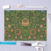 William Morris Violet en Columbine Art Rug Tissuepapier (Craft)