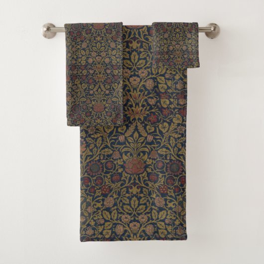 William Morris Violet en Columbine Bad Handdoek (Insitu)