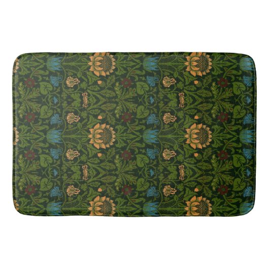  William Morris Violet en Columbine Badmat (Voorkant)