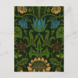  William Morris Violet en Columbine Feestdagenkaart