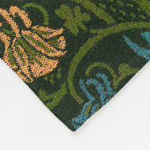  William Morris Violet en Columbine Fleece Deken (Hoek)