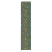 William Morris' Violet en Columbine Korte Tafelloper (Voorkant)