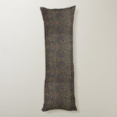 William Morris Violet en Columbine Lichaamskussen (Achterkant (Verticaal))