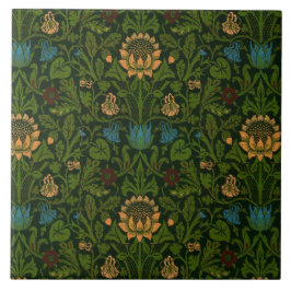  William Morris Violet en Columbine Tegeltje