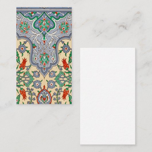 william morris visitekaartje (Voorkant / Achterkant)