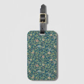 William Morris Vogel en Granaatappel Bagagelabel (Voorkant (verticaal))