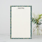 William Morris "Vogel en Granaatappel" Briefpapier (Staand voorkant)