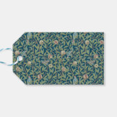 William Morris "Vogel en Granaatappel" Cadeaulabel (Achterkant Horizontaal)