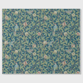 William Morris "Vogel en Granaatappel" Cadeaupapier (Vlak)