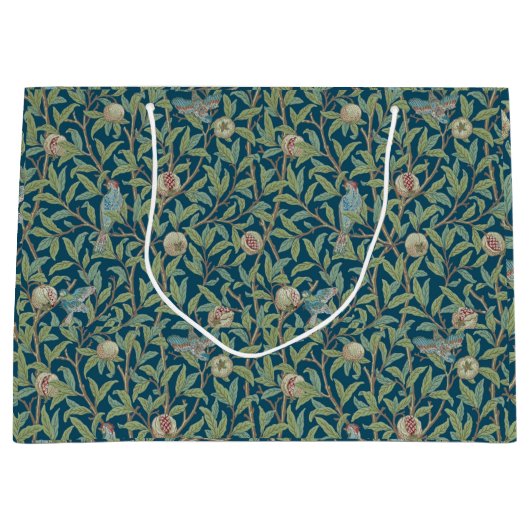 William Morris "Vogel en Granaatappel" Groot Cadeauzakje (Voorkant)