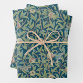 William Morris "Vogel en Granaatappel" Inpakpapier Vel (In situ)