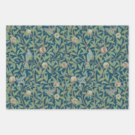 William Morris "Vogel en Granaatappel" Inpakpapier Vel