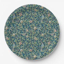 William Morris "Vogel en Granaatappel" Papieren Bordje