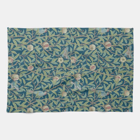 William Morris "Vogel en granaatappel" Theedoek (Horizontaal)