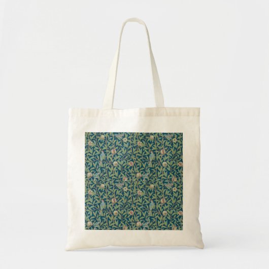 William Morris Vogel en Granaatappel Tote Bag (Voorkant)