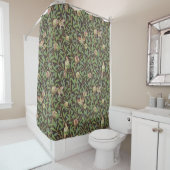 William Morris "Vogel & Granaatappel" 2. Douchegordijn (In situ)