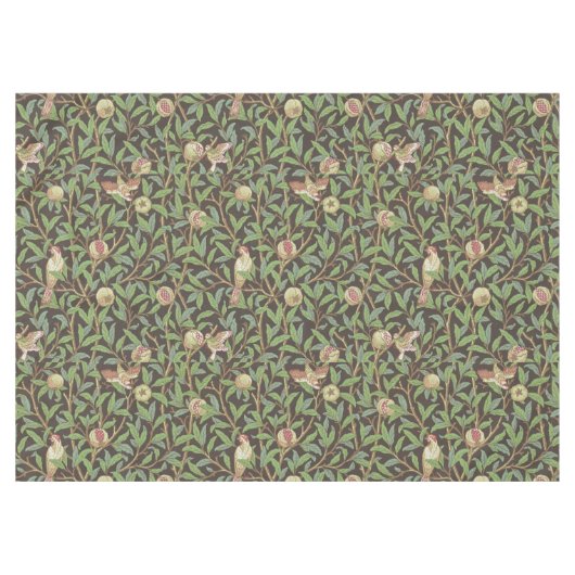 William Morris "Vogel & Granaatappel" 2. Tafelkleed (Voorkant (Horizontaal))