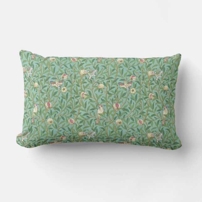 William Morris "Vogel & Granaatappel" 3. Kussen (Voorkant)