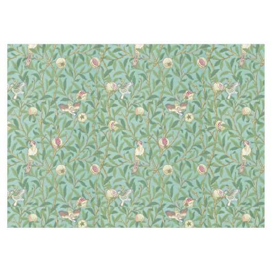William Morris "Vogel & Granaatappel" 3. Tafelkleed (Voorkant (Horizontaal))