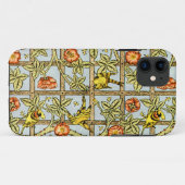 William Morris-vogelpatroon en bloementeelt Case-Mate iPhone Case (Achterkant (horizontaal))
