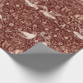 William Morris "Vogels" 2 Cadeaupapier (Hoek)
