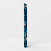 William Morris Vogels Art Nouveau Bloempatroon Case-Mate iPhone Case (Achterkant/links)