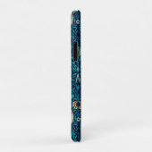 William Morris Vogels Art Nouveau Bloempatroon Case-Mate iPhone Case (Achterkant/rechts)