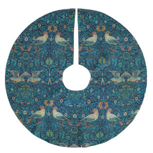 William Morris Vogels Art Nouveau Bloempatroon Kerstboom Rok