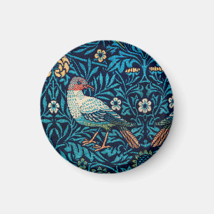 William Morris Vogels Art Nouveau Bloempatroon Magneet