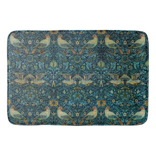 William Morris Vogels & Bloemmotief Badmat