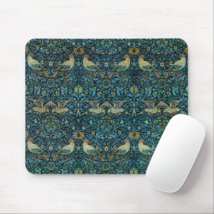 William Morris Vogels & Bloemmotief Muismat