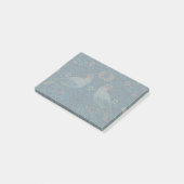 William Morris - Vogels & Bloemmotief Post-it® Notes (Schuin)