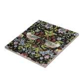 William Morris-vogels en bloemen 2 Tegeltje (Zijkant)