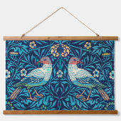 William Morris, vogels en bloemen Hangend Wandkleed (Voorkant)