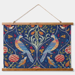 William Morris, vogels en bloemen Hangend Wandkleed