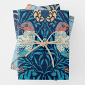 William Morris, vogels en bloemen Inpakpapier Vel (In situ)