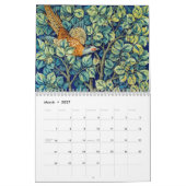 William Morris Vogels en Bloemen Ontwerp Kalender (Mar 2027)