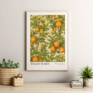 William Morris  vruchten en bladeren Poster