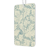 William Morris Wallflower bloemenblauw damast Luchtverfrisser (Links)